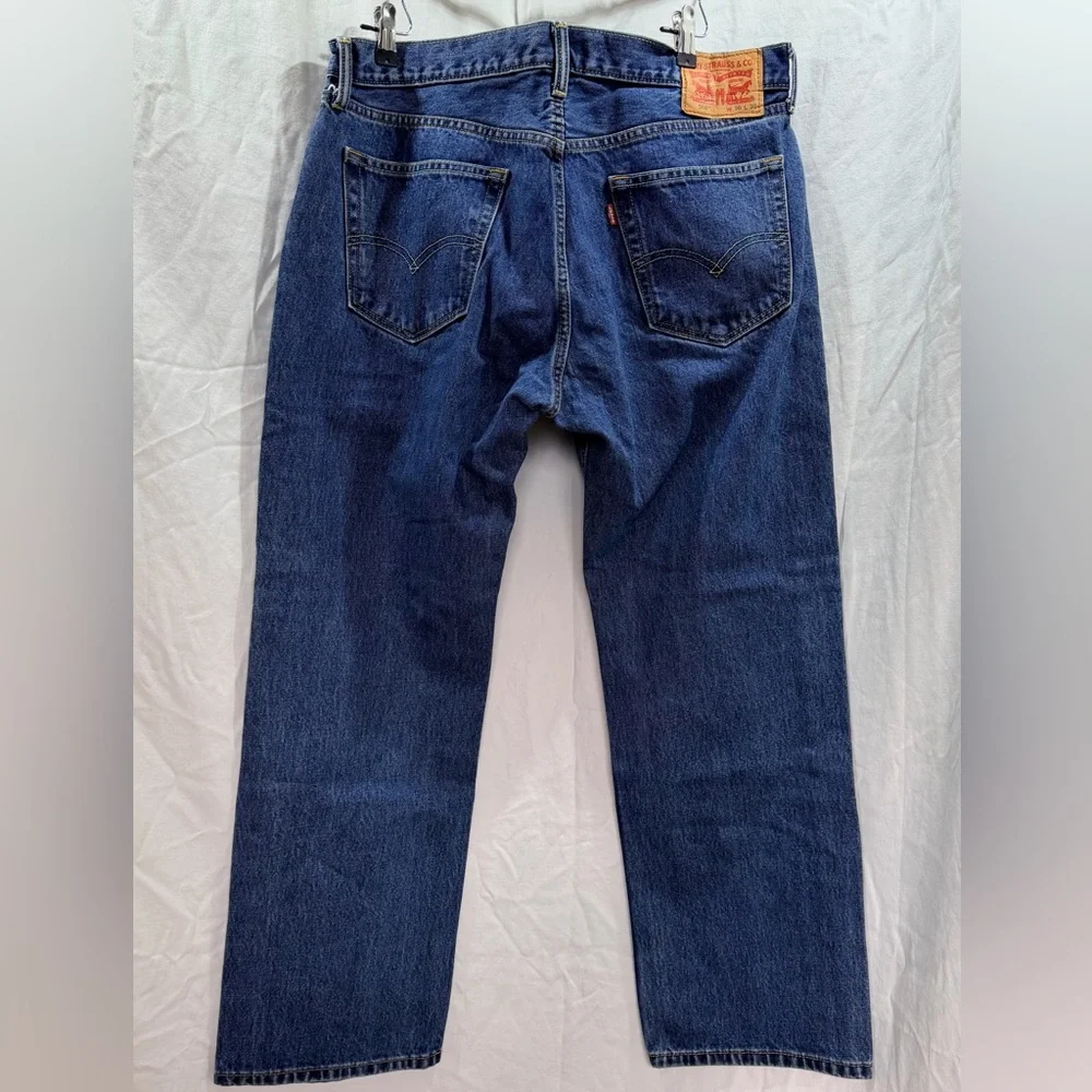 Levi's Men's Straight-Leg Dark Indigo Jeans